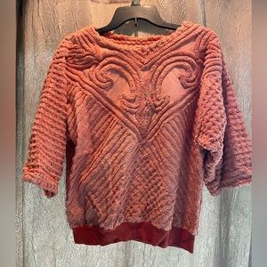 Vintage light coral sweater